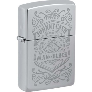Johnny Cash Zippo - Man In Black Zippo zapalovač standard - RockTime.cz
