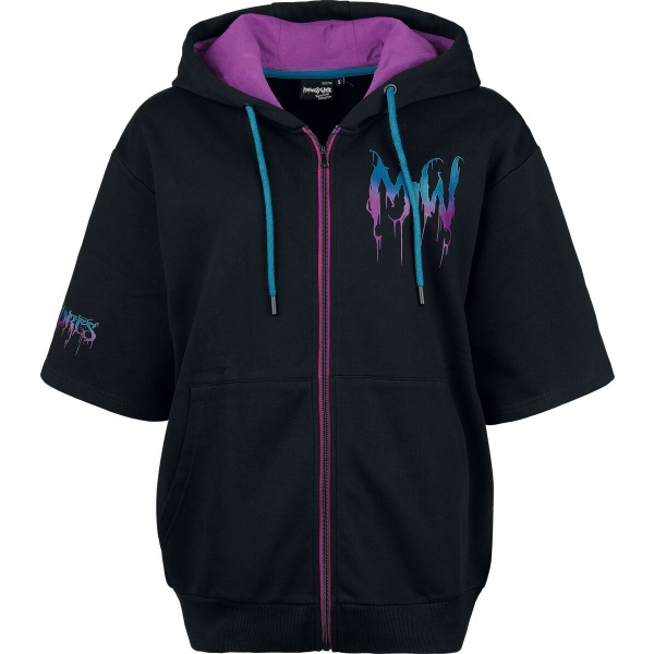 Motionless In White EMP Signature Collection Dámská mikina s kapucí na zip černá - RockTime.cz