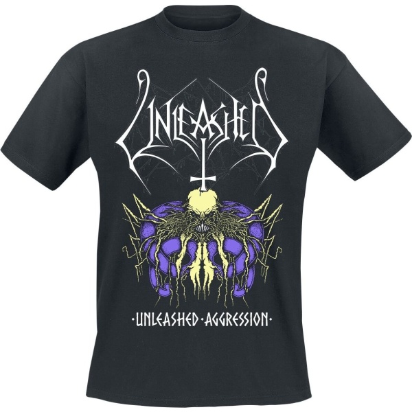 Unleashed Aggression Tričko černá - RockTime.cz