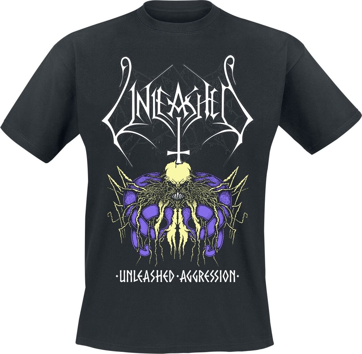 Unleashed Aggression Tričko černá - RockTime.cz