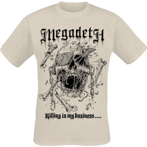 Megadeth Riddick Tričko písková - RockTime.cz