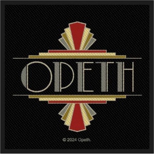 Opeth Art Deco Logo nášivka vícebarevný - RockTime.cz