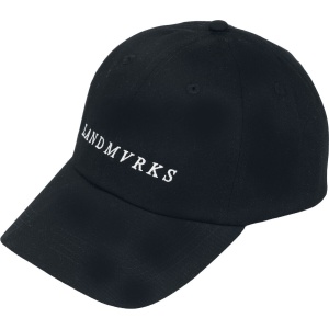 Landmvrks Logo Baseballová kšiltovka cerná/bílá - RockTime.cz
