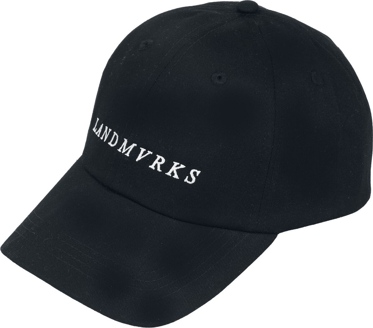 Landmvrks Logo Baseballová kšiltovka cerná/bílá - RockTime.cz