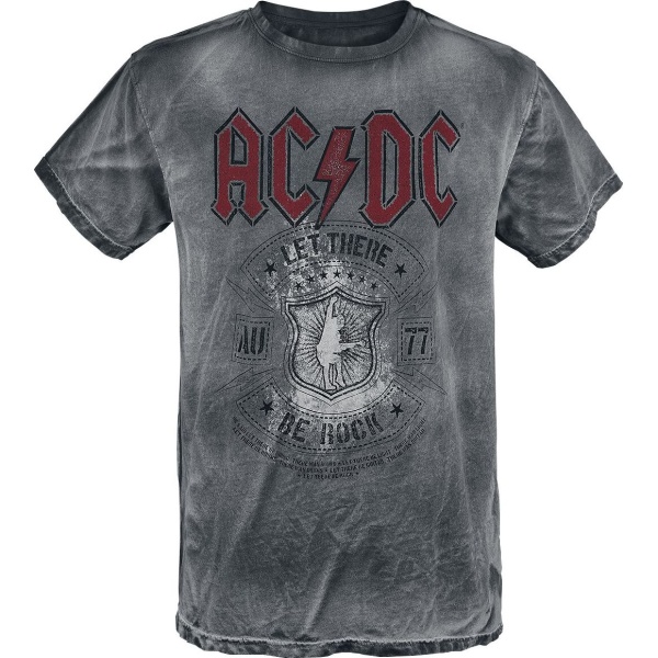 AC/DC Let there be Rock Tričko šedá - RockTime.cz