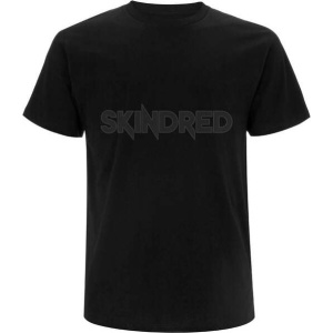Skinred Black On Black Logo Tričko černá - RockTime.cz