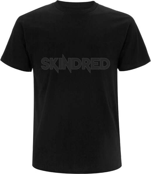 Skinred Black On Black Logo Tričko černá - RockTime.cz