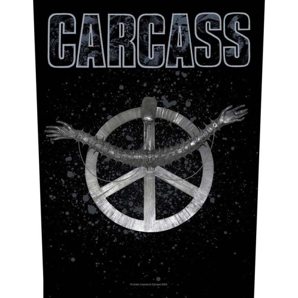 Carcass Heartwork nášivka na záda vícebarevný - RockTime.cz