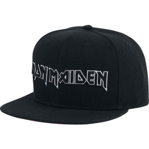 Iron Maiden Logo kšiltovka černá - RockTime.cz