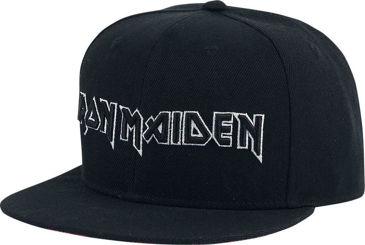 Iron Maiden Logo kšiltovka černá - RockTime.cz