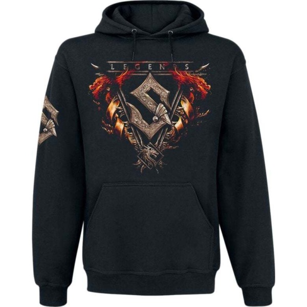 Sabaton Legends Mikina s kapucí černá - RockTime.cz