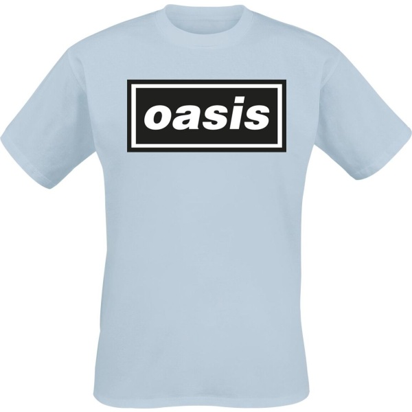 Oasis Decca Logo Tričko modrá - RockTime.cz