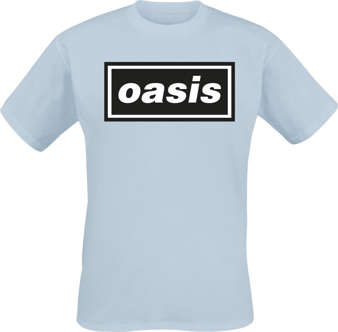 Oasis Decca Logo Tričko modrá - RockTime.cz