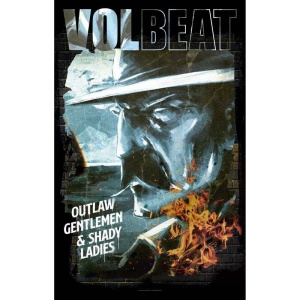 Volbeat Outlaw Gentleman Textilní plakát vícebarevný - RockTime.cz