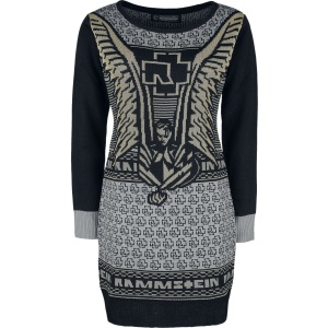 Rammstein Christmas Dress Gold Šaty cerná/zlatá - RockTime.cz