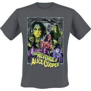 Alice Cooper Revenge Splatter Tričko charcoal - RockTime.cz