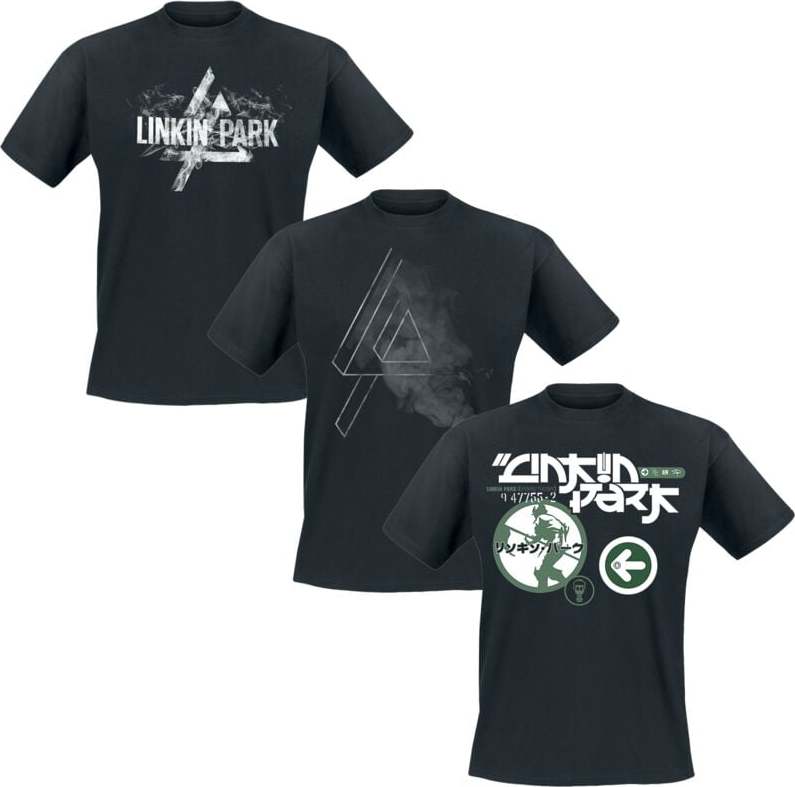 Linkin Park T-Shirt Bundle Tričko černá - RockTime.cz