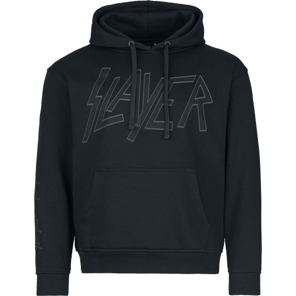 Slayer Skull Mikina s kapucí černá - RockTime.cz