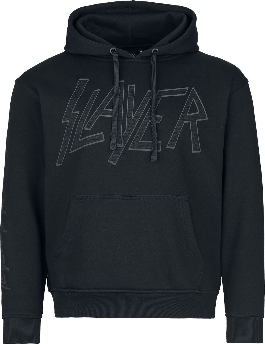 Slayer Skull Mikina s kapucí černá - RockTime.cz