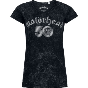 Motörhead Core 50th Dámské tričko šedá - RockTime.cz