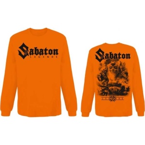 Sabaton Legends Tričko s dlouhým rukávem oranžová - RockTime.cz