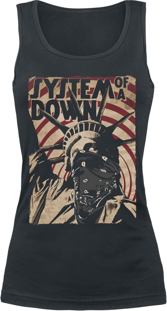 System Of A Down Liberty Bandit Dámský top černá - RockTime.cz