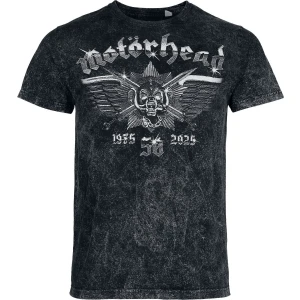 Motörhead Wings Tričko antracitová - RockTime.cz