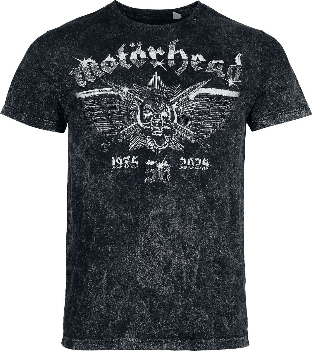 Motörhead Wings Tričko antracitová - RockTime.cz