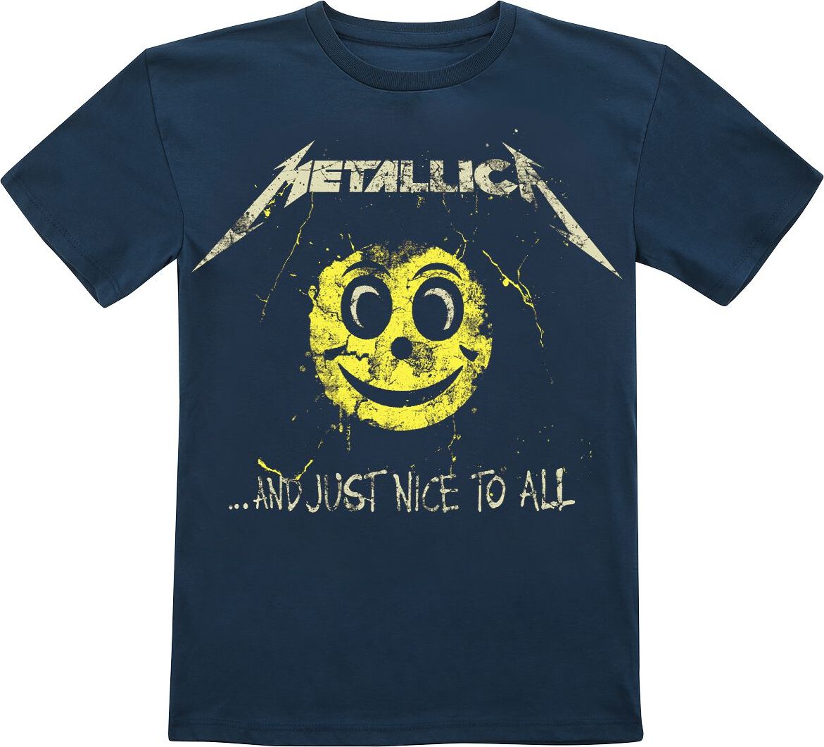 Metallica Kids - And Just Nice To All Kids T detské tricko námořnická modrá - RockTime.cz