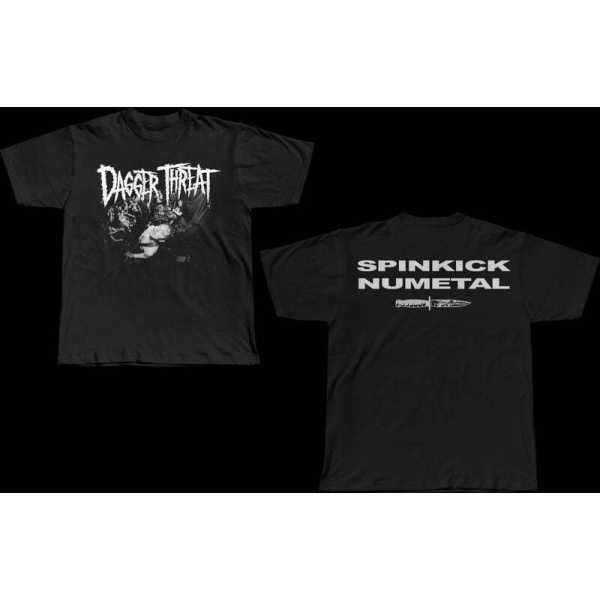 Dagger Threat Spinkick Numetal Tričko černá - RockTime.cz