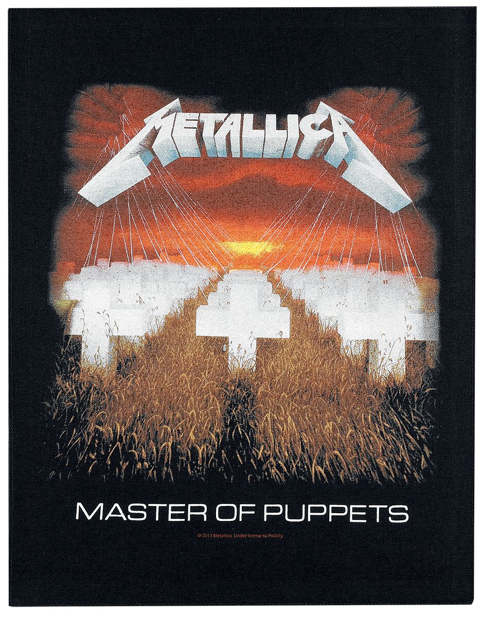 Metallica Master Of Puppets nášivka na záda standard - RockTime.cz