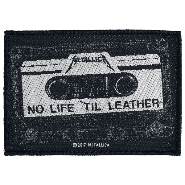 Metallica No Life 'Til Leather nášivka cerná/šedá/bílá - RockTime.cz