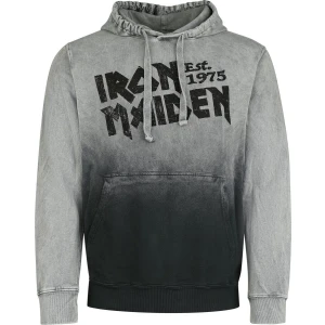 Iron Maiden Eddie Scream Mikina s kapucí šedá - RockTime.cz