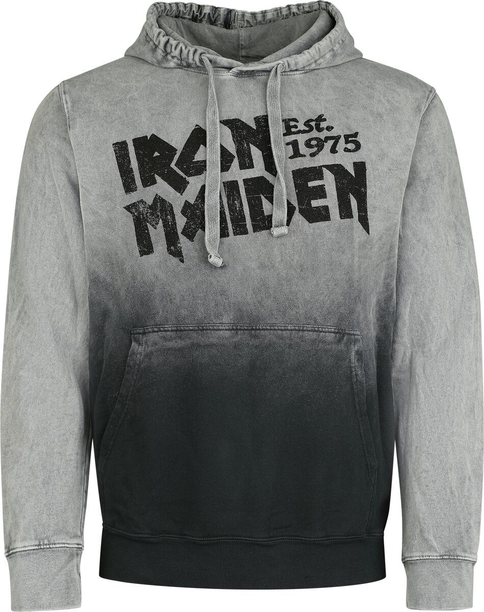 Iron Maiden Eddie Scream Mikina s kapucí šedá - RockTime.cz