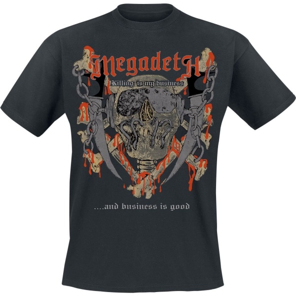 Megadeth Vintage Killing Tričko černá - RockTime.cz