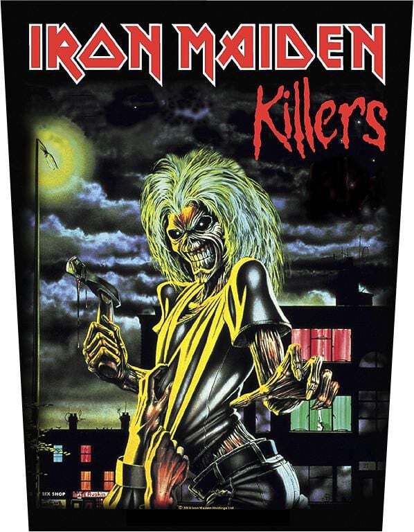 Iron Maiden Killers nášivka na záda vícebarevný - RockTime.cz