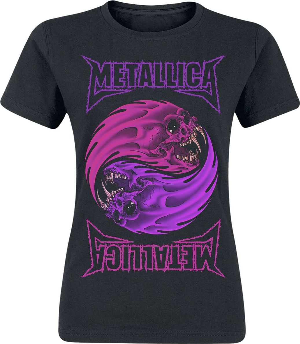 Metallica Yin Yang Dámské tričko černá - RockTime.cz