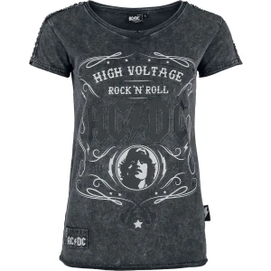 AC/DC EMP Signature Collection Dámské tričko šedá - RockTime.cz