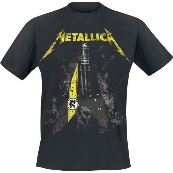 Metallica Hetfield Vulture Tričko černá - RockTime.cz