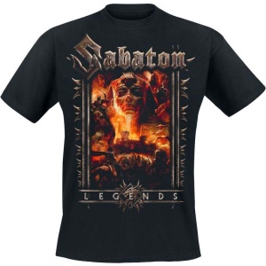 Sabaton Legends Tričko černá - RockTime.cz