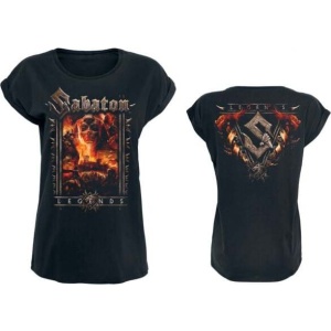 Sabaton Legends Dámské tričko černá - RockTime.cz