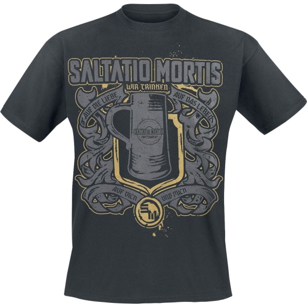 Saltatio Mortis Wir Trinken Tričko černá - RockTime.cz