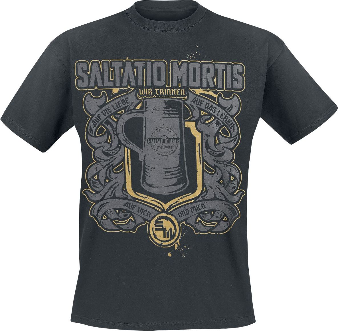 Saltatio Mortis Wir Trinken Tričko černá - RockTime.cz