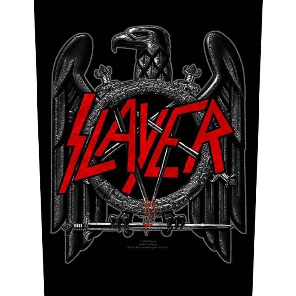 Slayer Black Eagle nášivka na záda standard - RockTime.cz