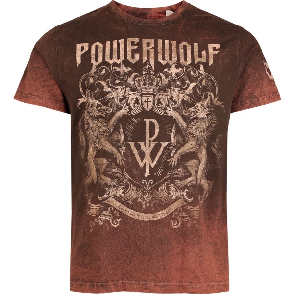 Powerwolf Crest Tričko rez - RockTime.cz