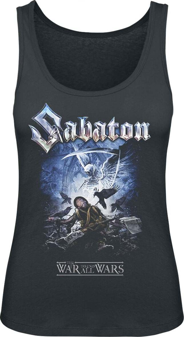 Sabaton The War To End All Wars Dámský top černá - RockTime.cz