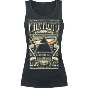Pink Floyd The Dark Side Of The Moon - Live On Stage 1972 Dámský top černá - RockTime.cz