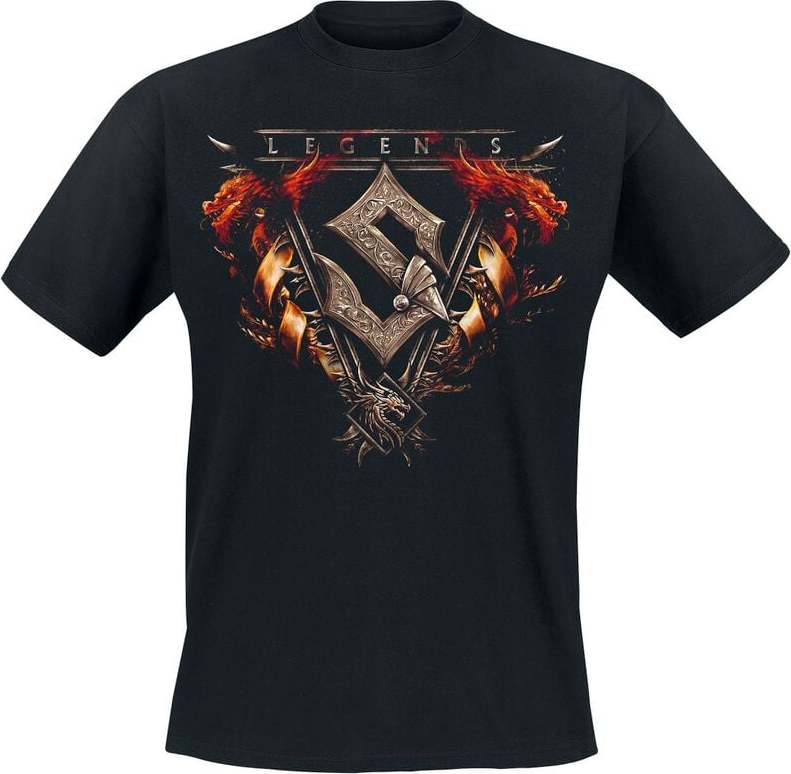 Sabaton Legends Tričko černá - RockTime.cz