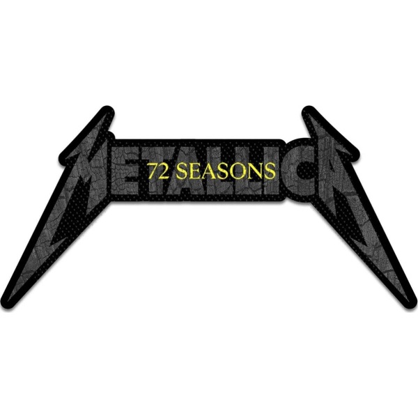Metallica 72 Seasons Charred Logo Cut Out nášivka vícebarevný - RockTime.cz