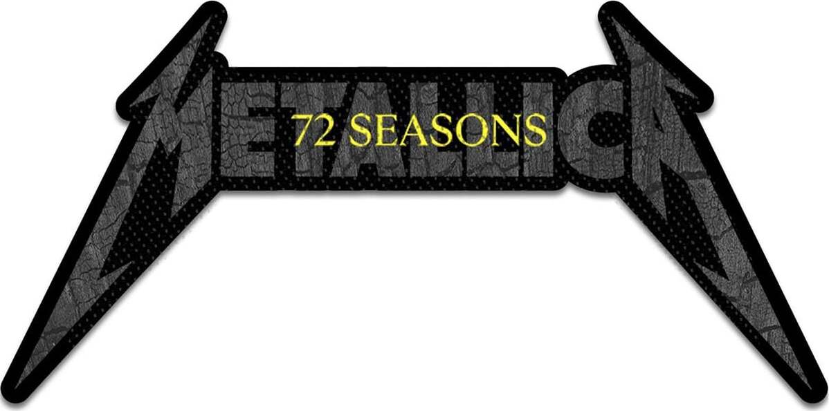 Metallica 72 Seasons Charred Logo Cut Out nášivka vícebarevný - RockTime.cz